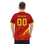 Custom Spain 2026 World Cup Football Shirt Customized Soccer Jersey for Fans Add Your Name & Number FZ190-F020047-1
