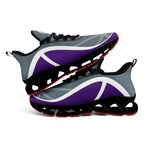 Custom Purple Gray Maxsoul Shoes Personalized Sneaker FN003XD-D020391-8