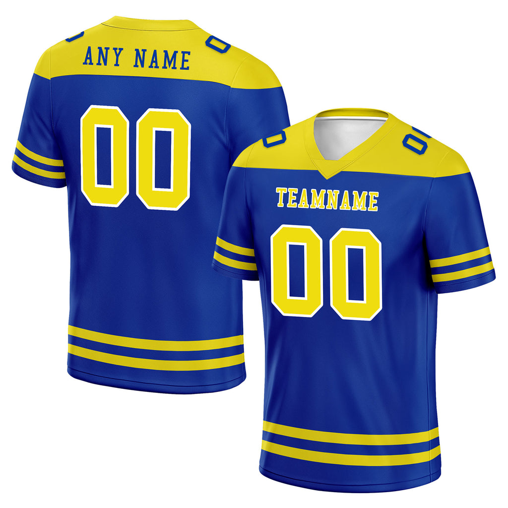 Custom Los Angeles Personalized Authentic Football Jersey FBJ02-E0607-29