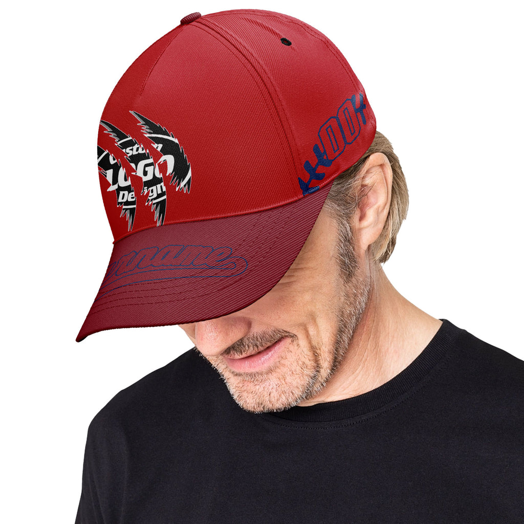 Custom Hat Sport Design Cap Stitched Adjustable Personalized YW061-E025019-14