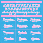 Custom Blue Classic Style Pink Personalized Authentic Baseball Jersey UN002-bd0b00d8-cd