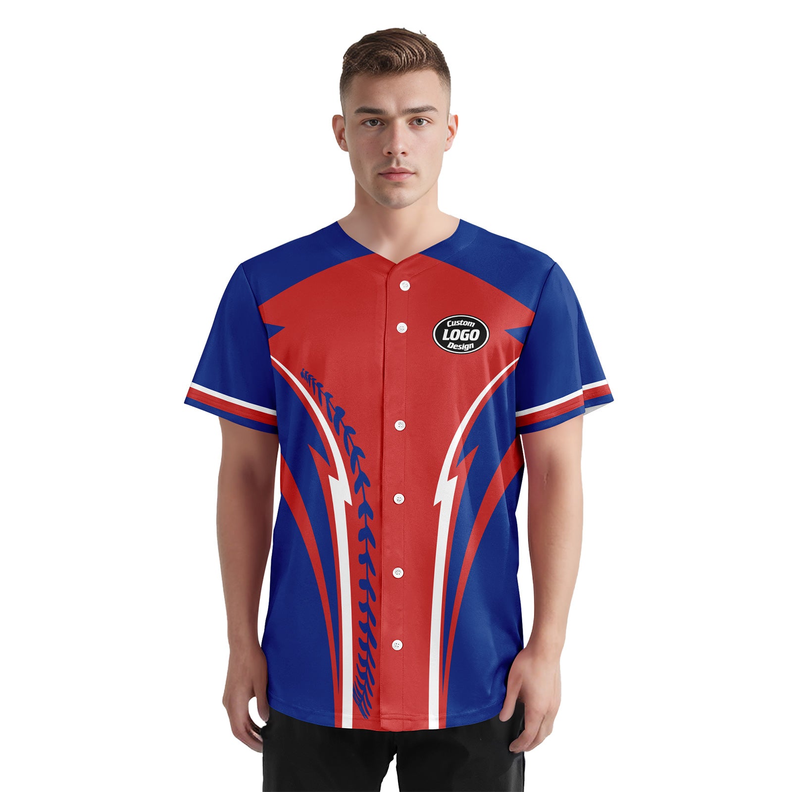 Custom Personalized Authentic Baseball Jersey BSBJ01-E023019-6
