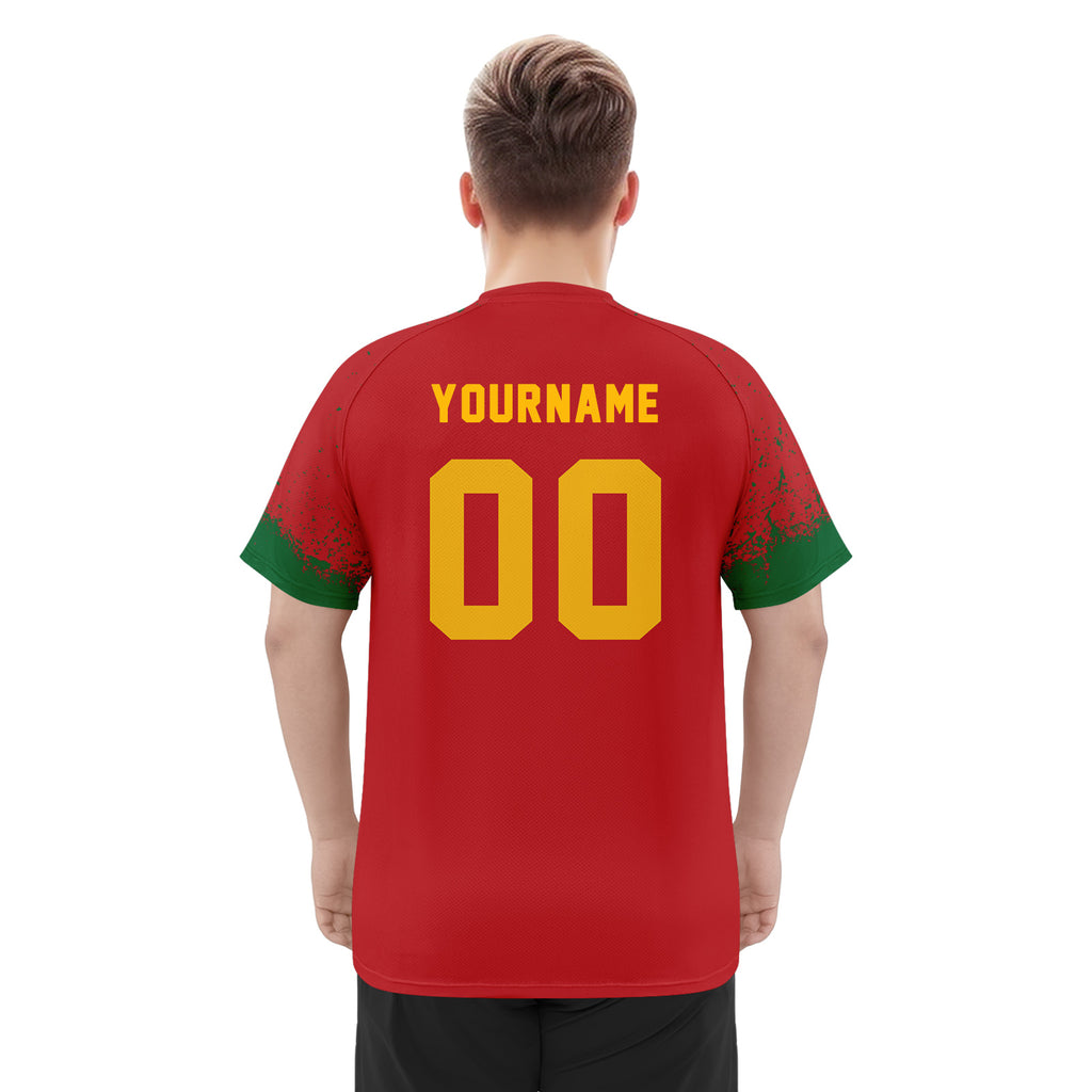 Custom Morocco 2026 World Cup Football Shirt Customized Soccer Jersey for Fans Add Your Name & Number FZ190-F009117-1