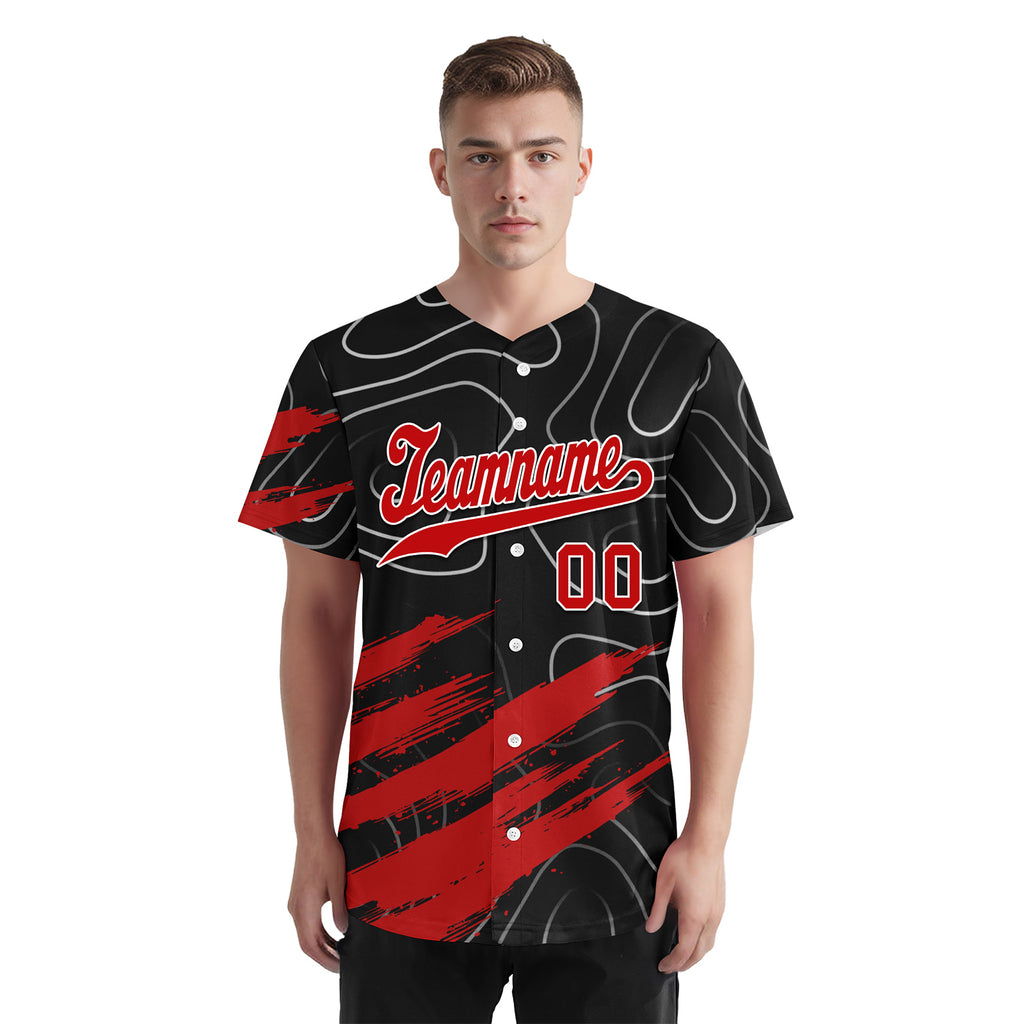 Custom Personalized Authentic Baseball Jersey BSBJ01-E027001
