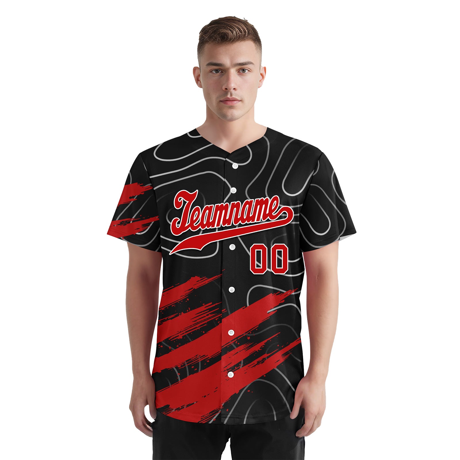 Custom Personalized Authentic Baseball Jersey BSBJ01-E027001