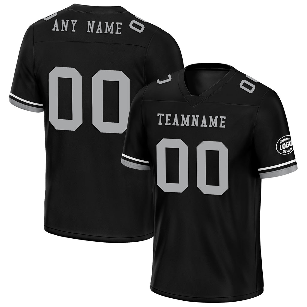 Custom Black Las Vegas Personalized Authentic Football Jersey FBJ02-D020263-20