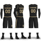 Custom Black Classic Style Sports Uniform Basketball Jersey BBJ01-D020105-17
