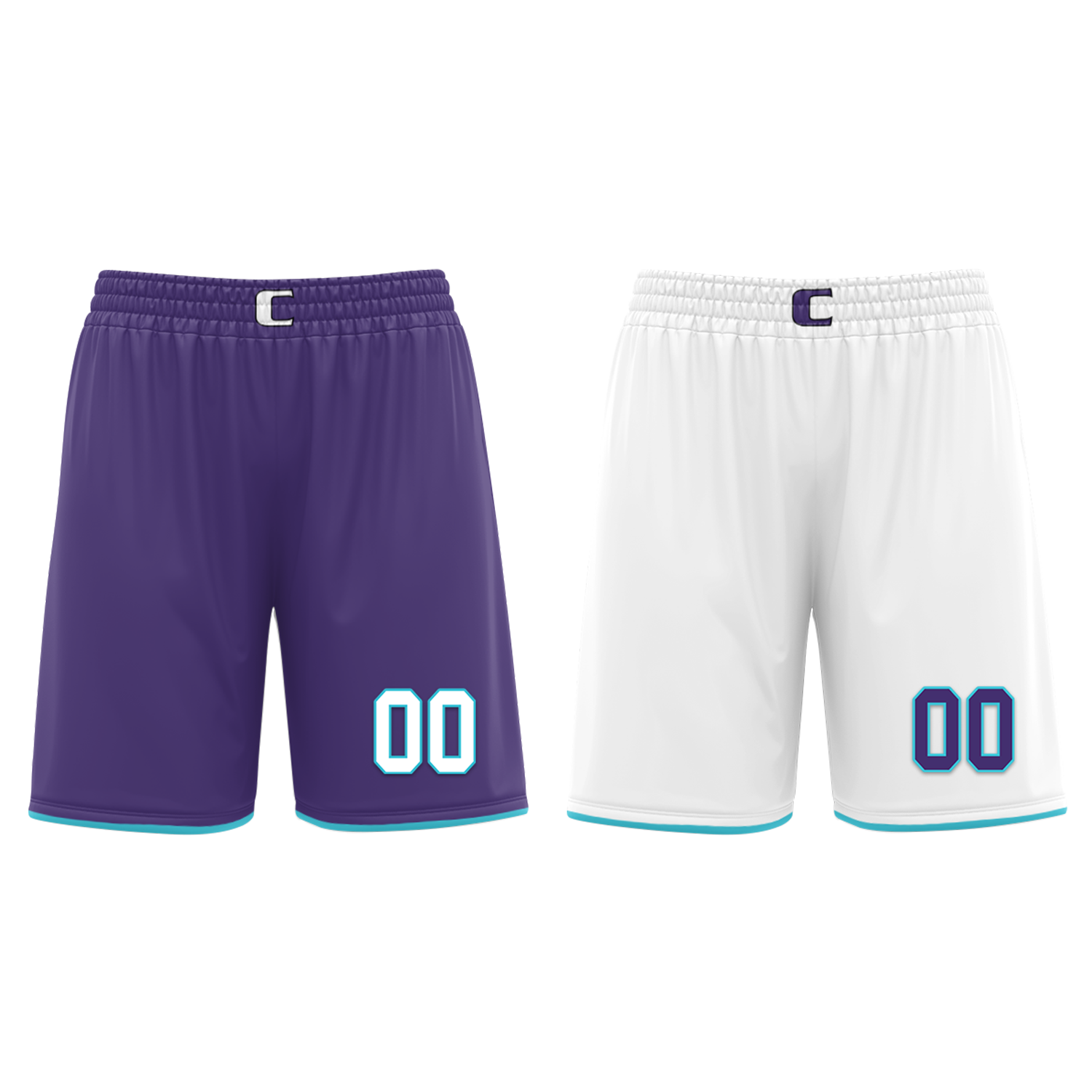 Custom Purple White Classic Style Reversible Basketball Uniform Personalized Ordinary BBJR-D017014