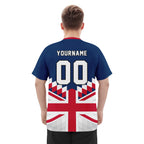 Custom England 2026 World Cup Football Shirt Customized Soccer Jersey for Fans Add Your Name & Number FZ190-F023109-10