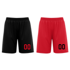 Custom Black Red Classic Style Reversible Basketball Uniform Personalized Ordinary BBJR-D017018