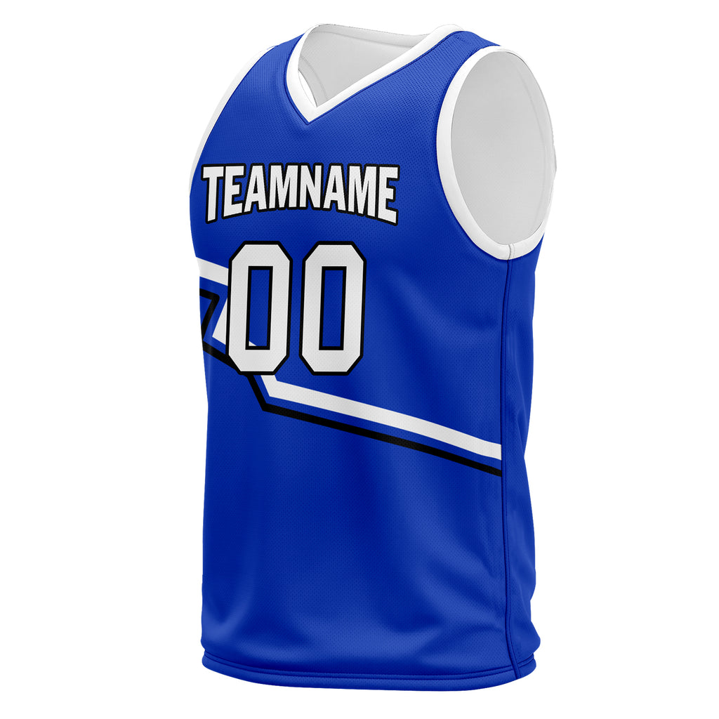 Custom Blue City Edition Personalized Sports Uniform Authentic Basketball Jersey BBJ01-D06101-17