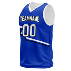 Custom Blue City Edition Personalized Sports Uniform Authentic Basketball Jersey BBJ01-D06101-17