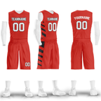 Custom Red Classic Style Sports Uniform Basketball Jersey BBJ01-bd0a70c8