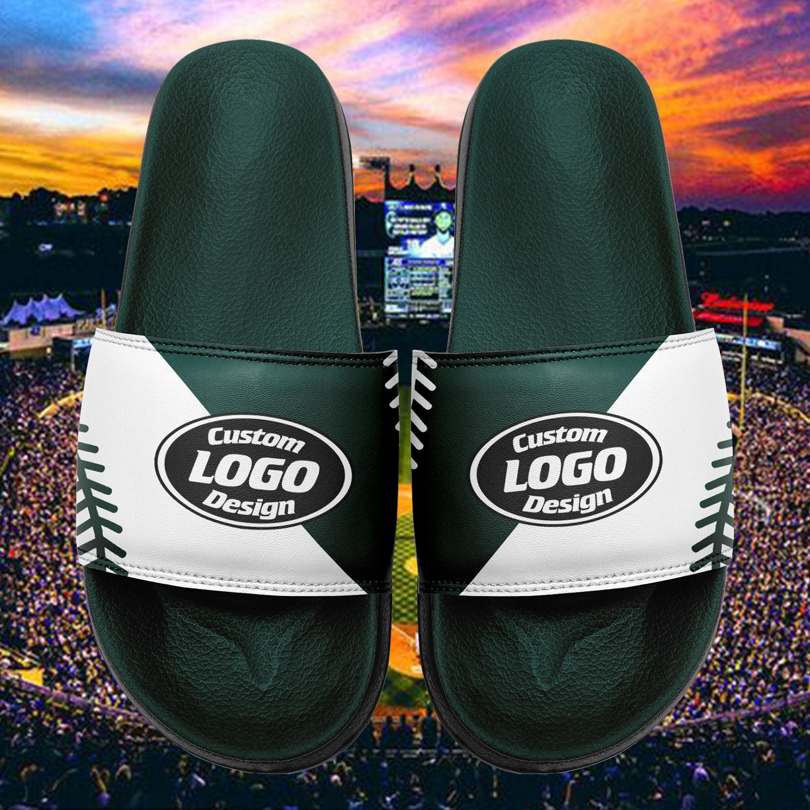 Custom Personalized Slide Sandal Shoes Personalized Sneaker FN055-E023029-2