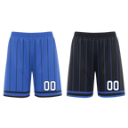 Custom Blue Black Classic Style Reversible Basketball Uniform Personalized Ordinary BBJR-D017055