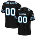 Custom Black Carolina Personalized Authentic Football Jersey FBJ02-D020256-3