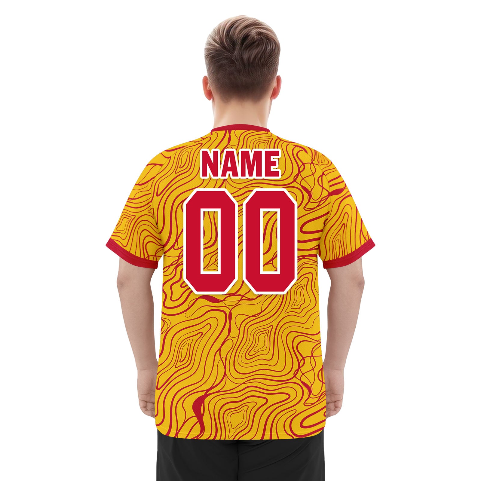 Custom Spain 2026 World Cup Football Shirt Customized Soccer Jersey for Fans Add Your Name & Number FZ190-F028084-1