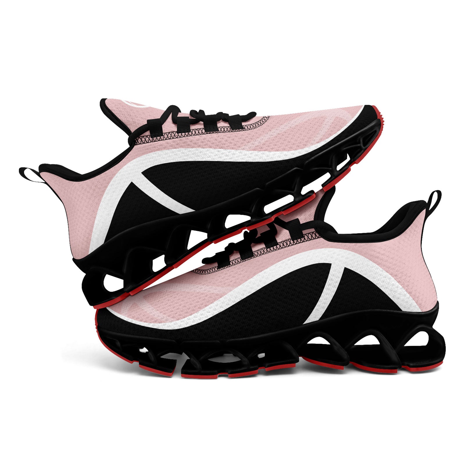 Custom Balck Pink Maxsoul Shoes Personalized Sneaker FN003XD-D020391-17