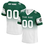 Custom Green White New York Personalized Authentic Football Jersey FBJ02-D020249-28