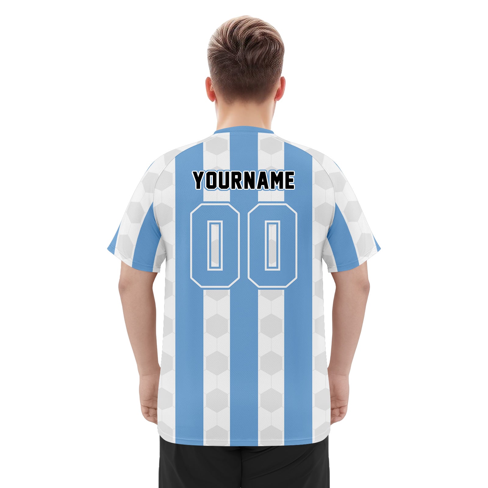 Custom Argentina 2026 World Cup Football Shirt Customized Soccer Jersey for Fans Add Your Name & Number FZ190-F027084-2
