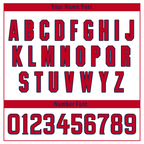 Custom White Classic Style Red Personalized Authentic Baseball Jersey BSBJ01-bd0facb