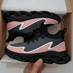 Custom Gray Pink Maxsoul Shoes Personalized Sneaker FN030A-E020011-15