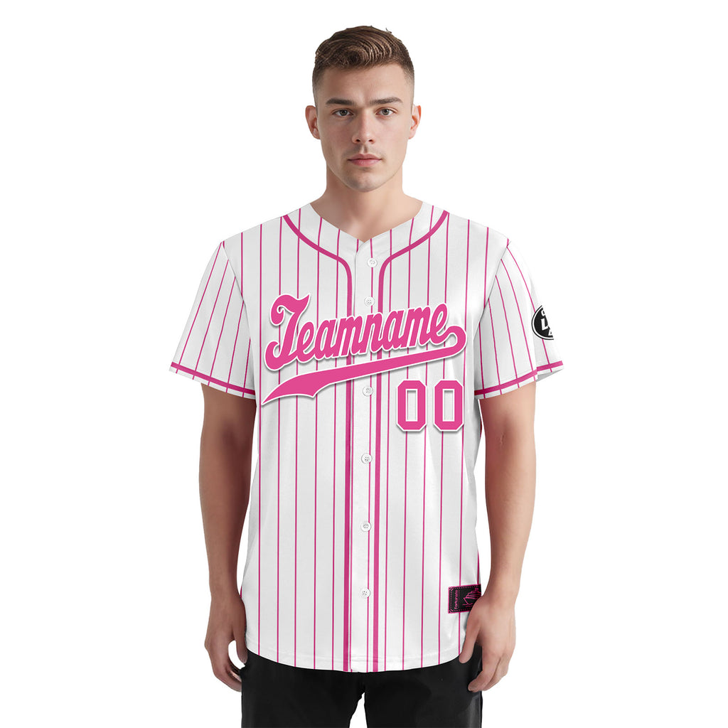 Custom Stripe Fashion Personalized Authentic Baseball Jersey BSBJ01-E025078-7