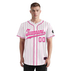 Custom Stripe Fashion Personalized Authentic Baseball Jersey BSBJ01-E025078-7
