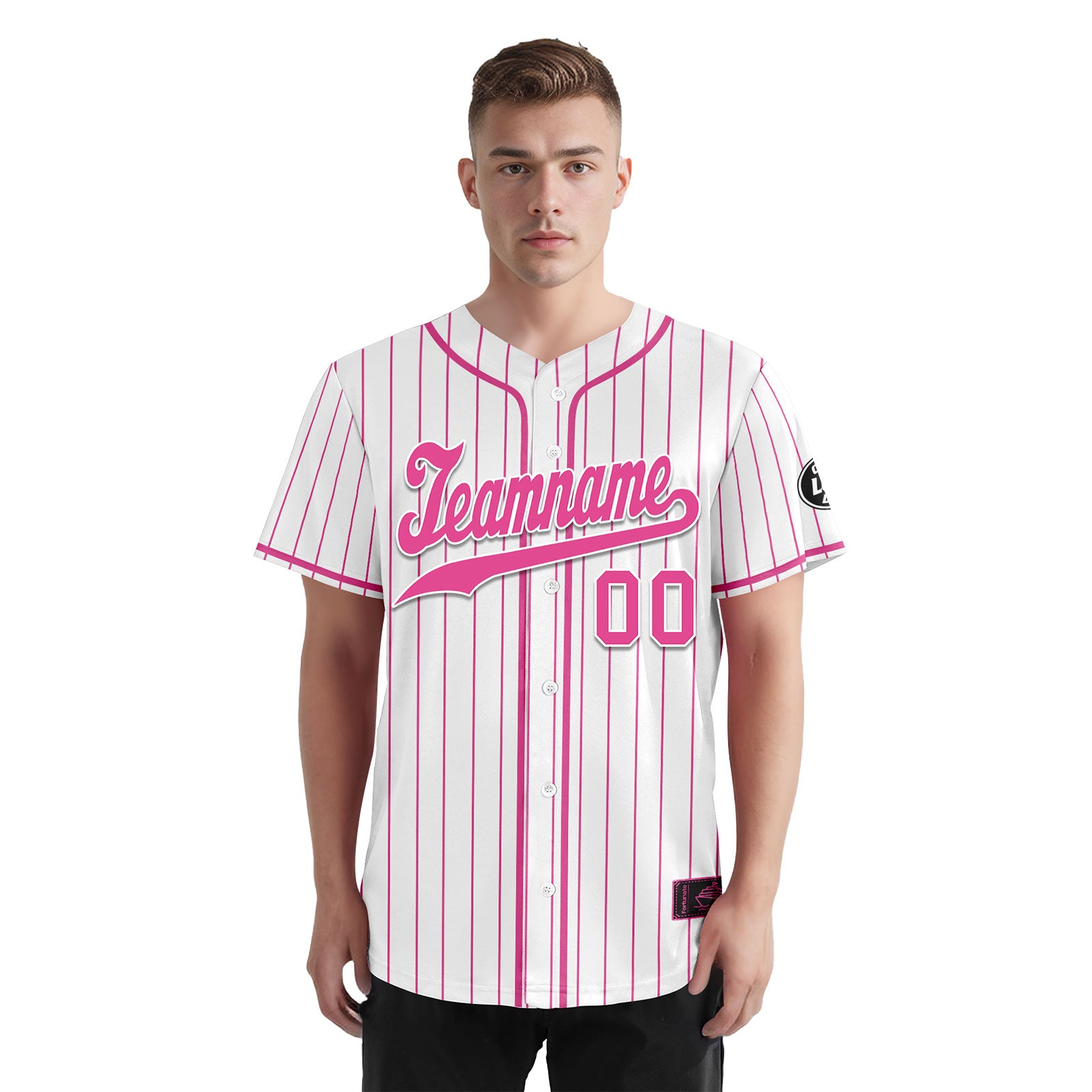 Custom Stripe Fashion Personalized Authentic Baseball Jersey BSBJ01-E025078-7