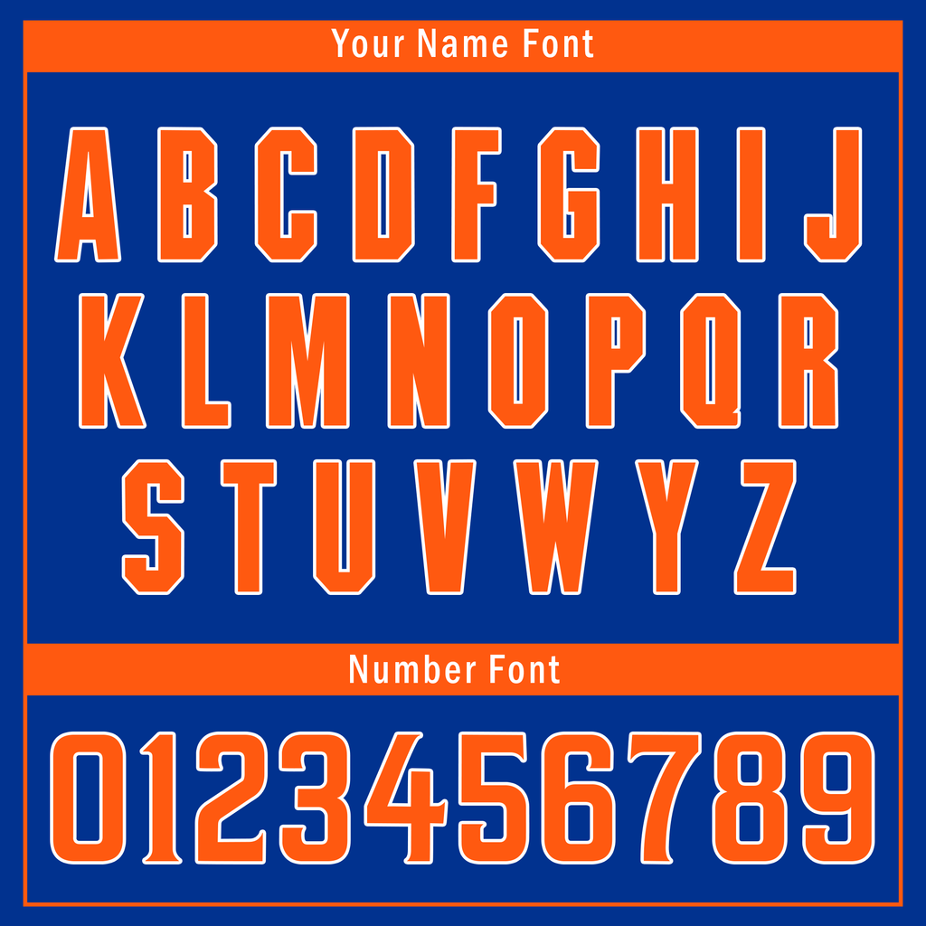 Custom Blue Classic Style Orange Personalized Authentic Baseball Jersey BSBJ01-bd0fa08