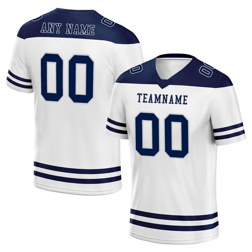 Custom Dallas Personalized Authentic Football Jersey FBJ02-E0607-20