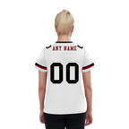 Custom White Black Classic Style Personalized Authentic Football Jersey FBJ02-bd0a700b