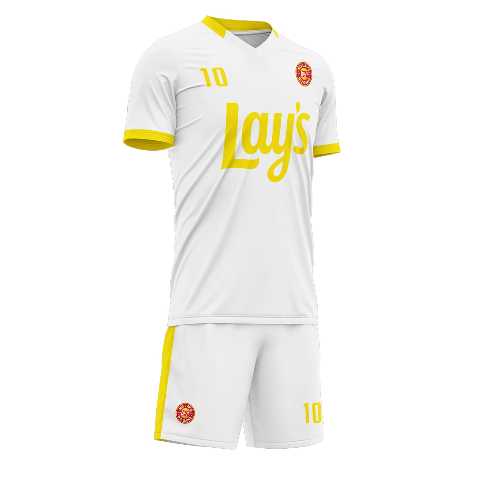 Custom White Soccer Sets Jersey Personalized SCJ101-D020207-2