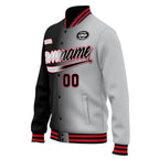Custom Gradient Fashion Jacket Bomber Full-Snap Varsity Letterman Personalized Jacket FZ005-D028016-2