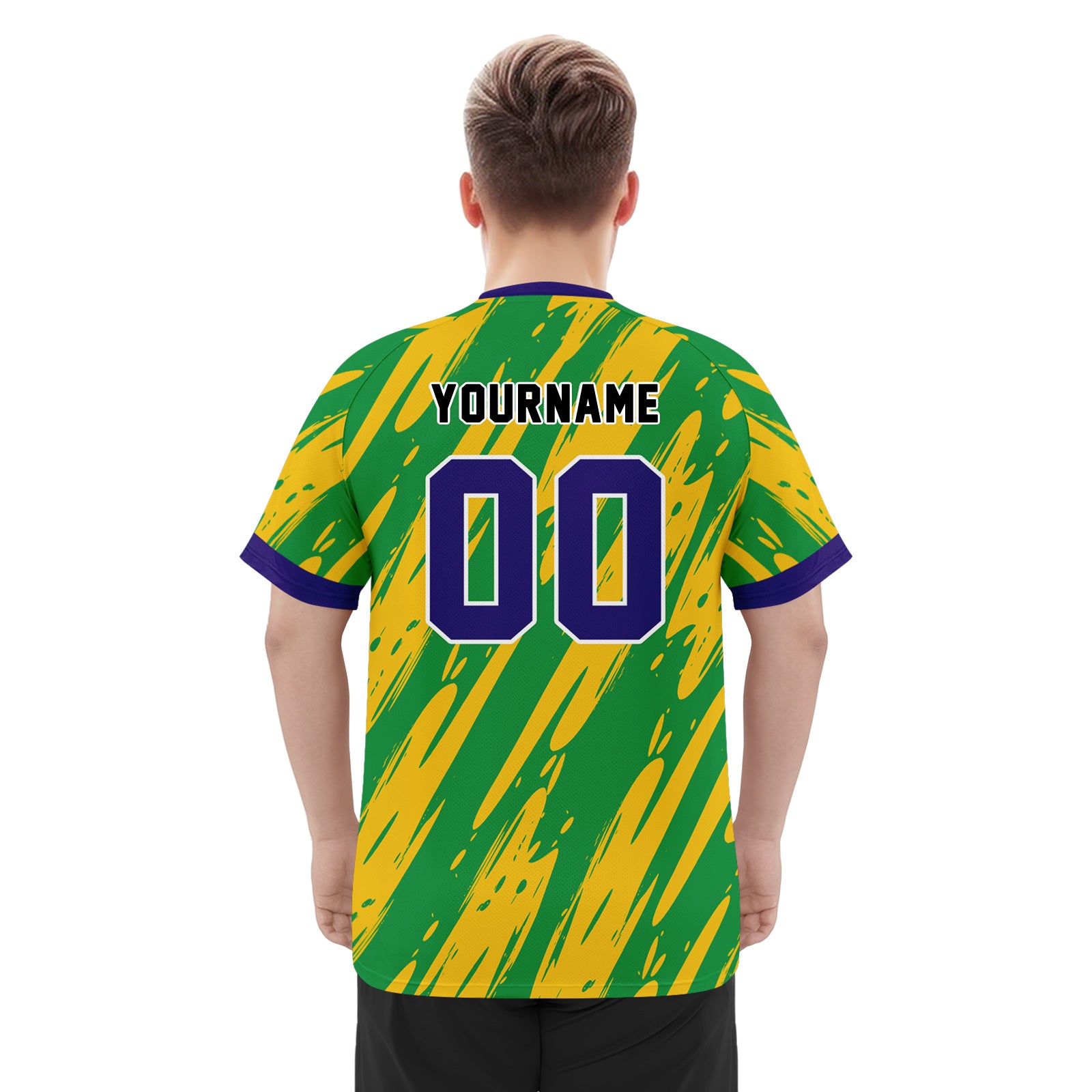 Custom Brazil 2026 World Cup Football Shirt Customized Soccer Jersey for Fans Add Your Name & Number FZ190-F027083-1