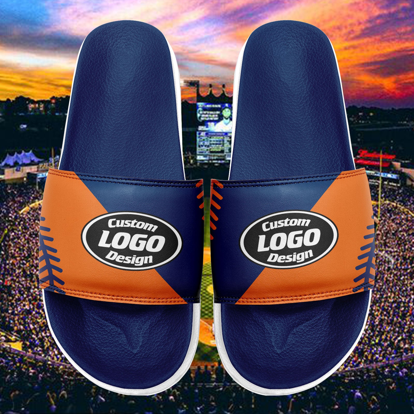 Custom Personalized Slide Sandal Shoes Personalized Sneaker FN055-E023029-12