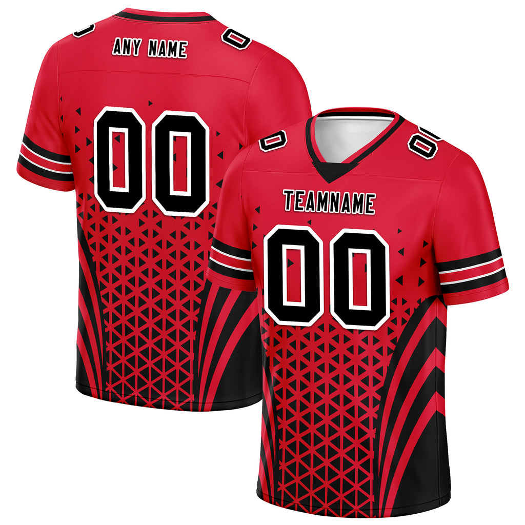 Custom Red White Missouri Football Jersey and Sports Shoes Combo Offer Personalized Combo ZH-D023031-18