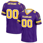 Custom Purple Minnesota Personalized Authentic Football Jersey FBJ02-D025033-15