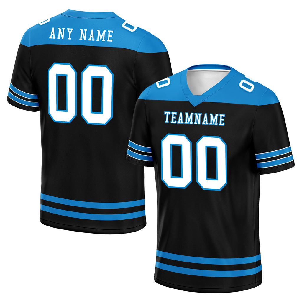 Custom Carolina Personalized Authentic Football Jersey FBJ02-E0607-27