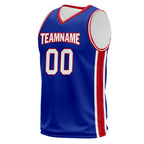 Custom Blue Red White City Edition Personalized Sports Uniform Authentic Basketball Jersey BBJ01-D06101-26