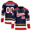 Custom Blue Red Personalized Hockey Jersey HCKJ01-D0a70af