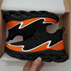 Custom Dark Gray Orange Maxsoul Shoes Personalized Sneaker FN030A-E020011-6