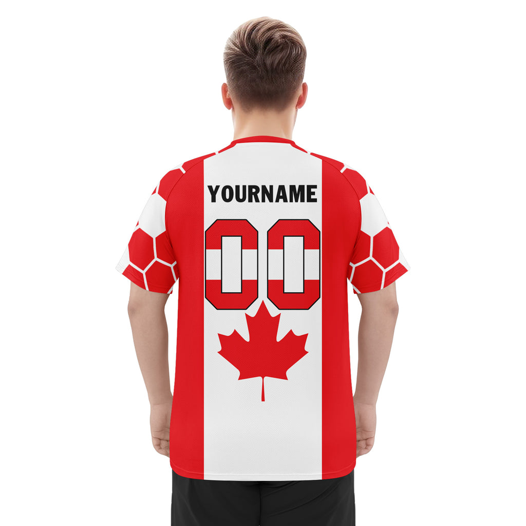 Custom Canada 2026 World Cup Football Shirt Customized Soccer Jersey for Fans Add Your Name & Number FZ190-F023094-2