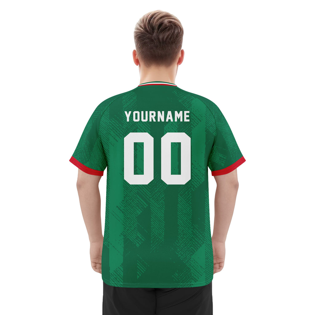 Custom Mexico 2026 World Cup Football Shirt Customized Soccer Jersey for Fans Add Your Name & Number FZ190-F009151-4