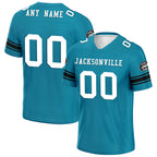 Custom Green Jacksonville Personalized Authentic Football Jersey FBJ02-D020256-25