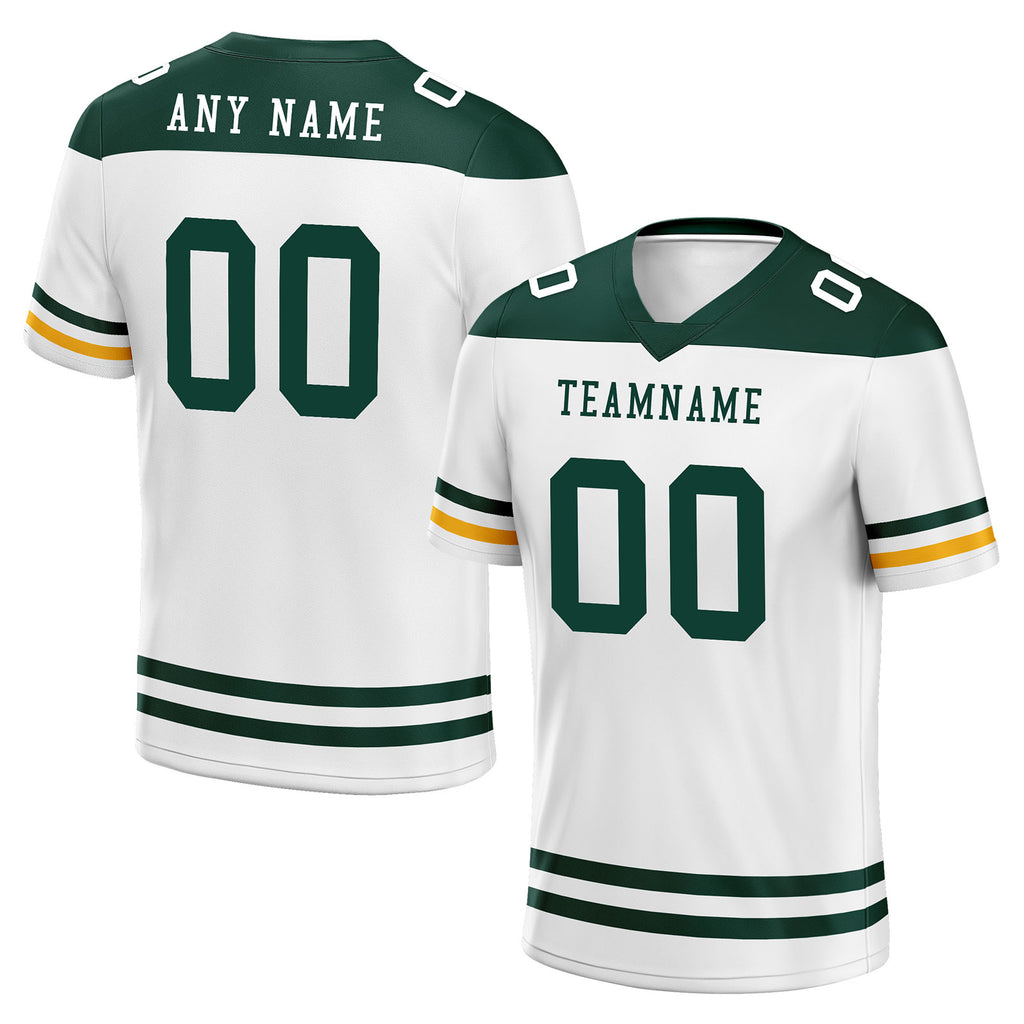 Custom Green Bay Personalized Authentic Football Jersey FBJ02-E0607-23