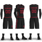 Custom Black Classic Style Sports Uniform Basketball Jersey BBJ01-D020105-4