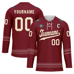 Custom Red Personalized Hockey Jersey HCKJ01-D0a70fd