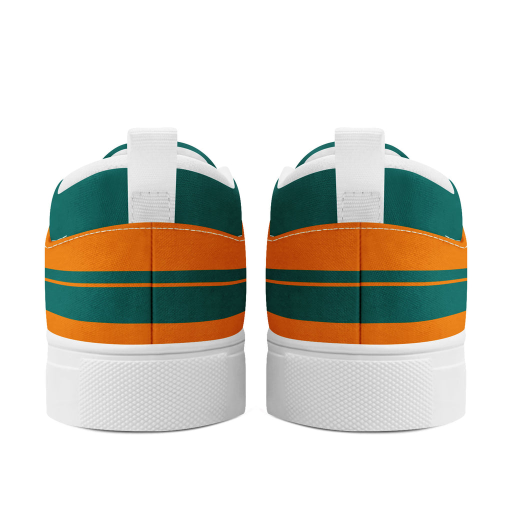 Custom Canvas Sneakers Personalized Slip On Shoes FN071-E023042-6
