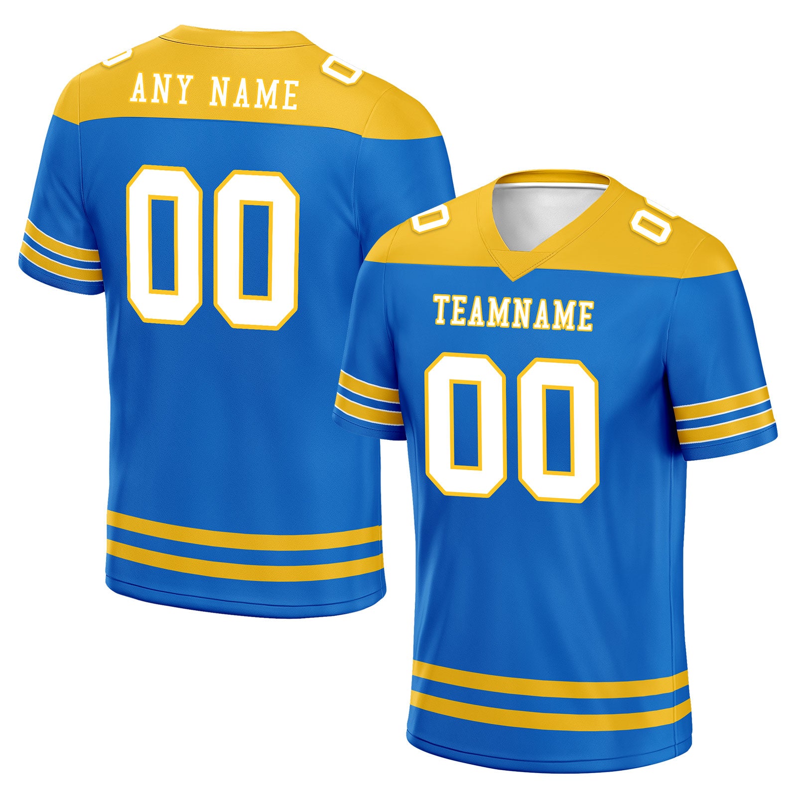 Custom Los Angeles Personalized Authentic Football Jersey FBJ02-E0607-14